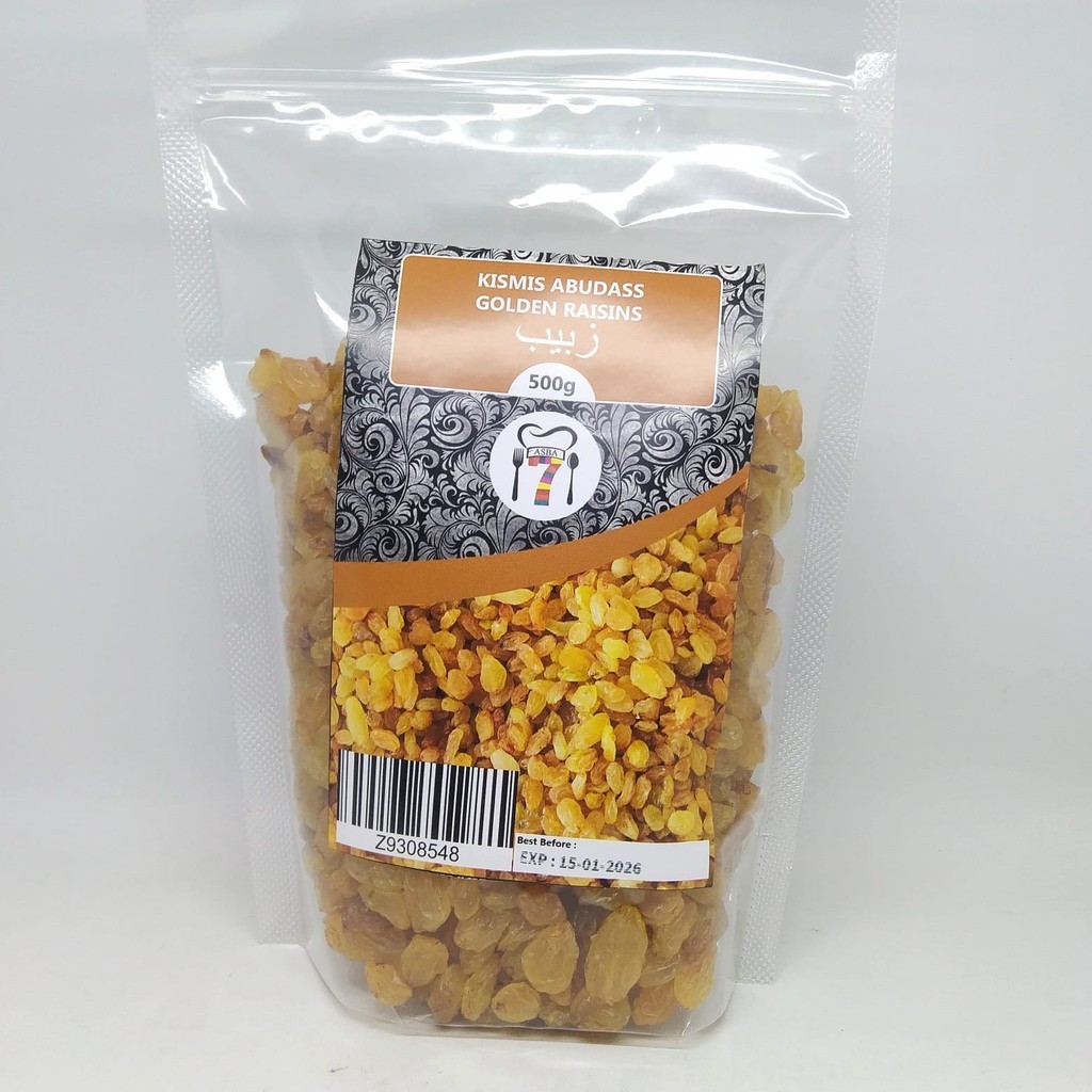

KISMIS ABUDASS GOLDEN RAISIN 500 GR