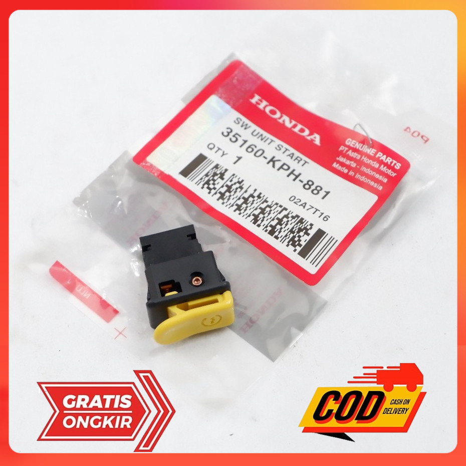 Tombol Starter KPH Honda Karisma / Supra FIT / Supra X 125 / Vario 110 / Revo Onderdil motor