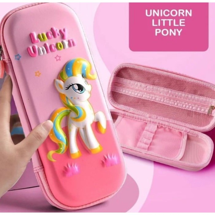 

Koleksi Terbaru-Promo Kotak Pensil 3D Karakter kelinci bunny kado ultah anak perempuan - NEW Little Pony