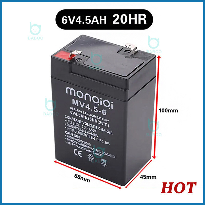 【COD】aki kering 6v 4.5ah/ aki kering genset 12v12AH 12V8AH 4V 4Ah/Aki Timbangan Digital VRLA SINUS 6