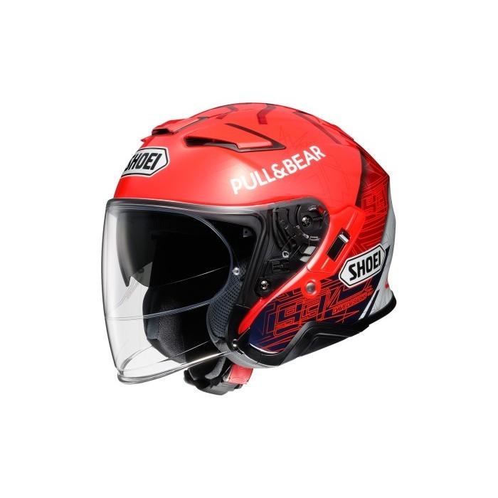 Helm Motor SHOEI J-Cruise II Marquez6 TC-1 Half Face Helmet Ori Touring