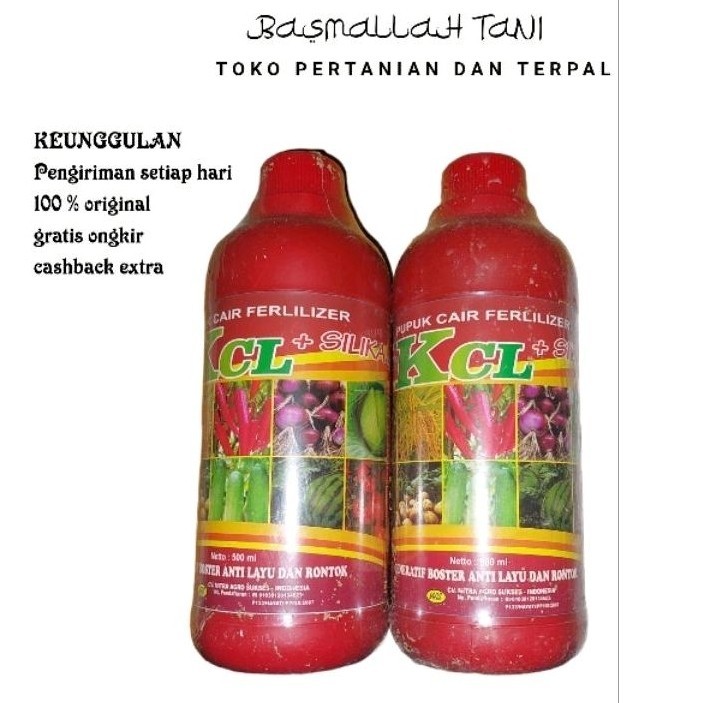 Bio Kcl plus silika 500ml ORIGINAL