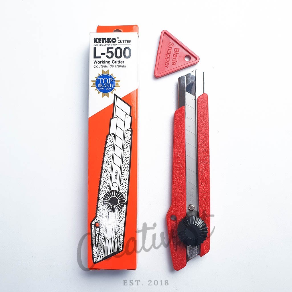 

Pisau Cutter L 500 Kenko / Cutter Kenko Besar L500