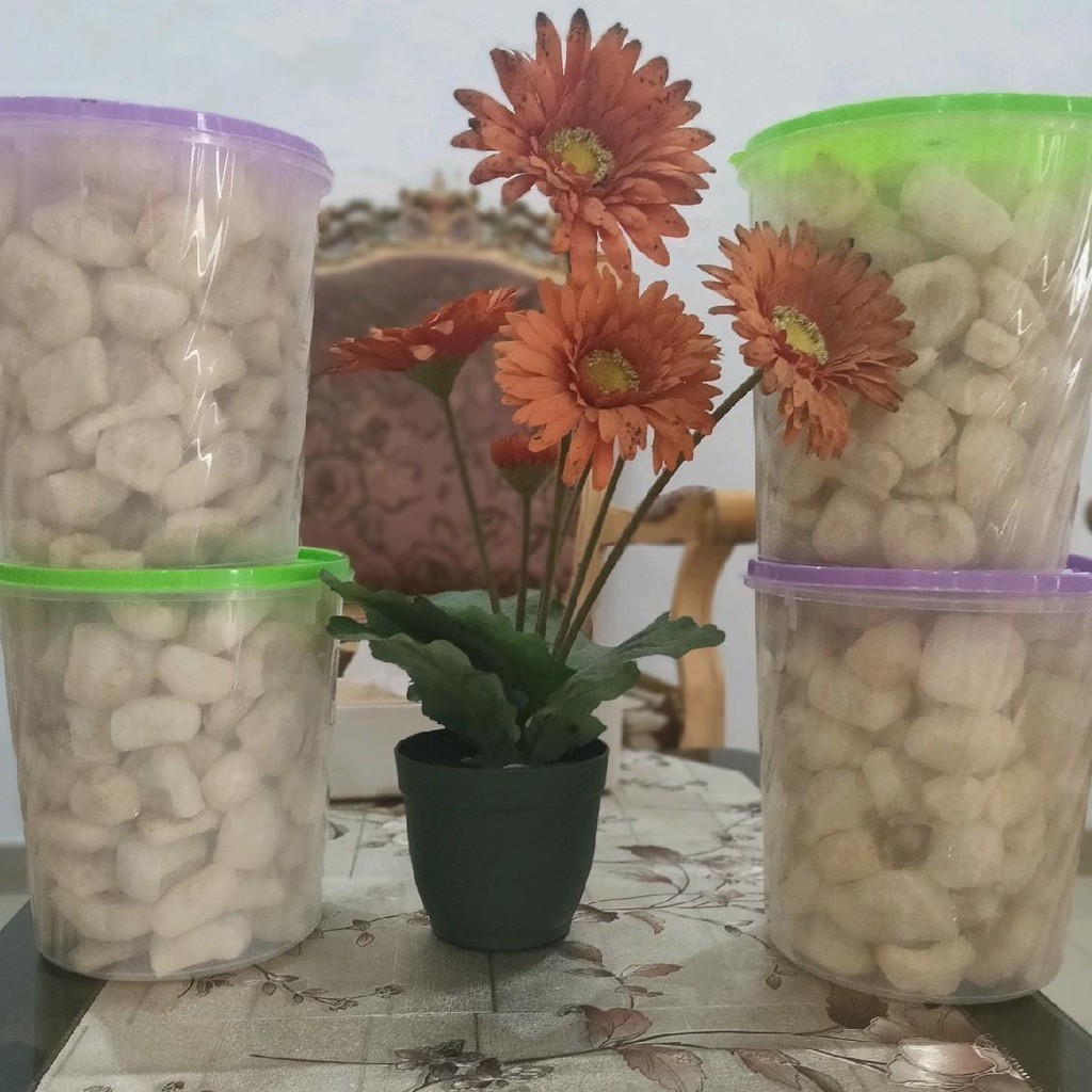 

kerupuk kulit sapi toples 4liter dapat 4 NEW