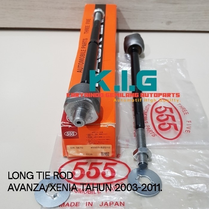 RACK END LONG TIE ROD AVANZA/XENIA  OLD/LAMA 555 JAPAN