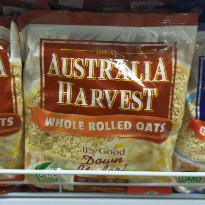 

Australia Harvest whole rolled oat 500gr cereal gandum