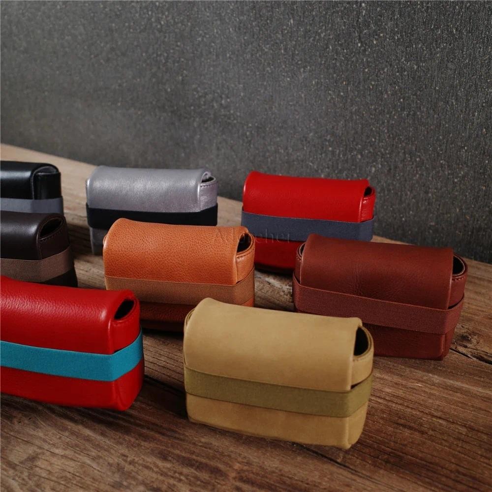 Camera Case Leather Camera Bag Digital Portable Storage Bag Suitable For Minolta TC-1 For Contax T1 