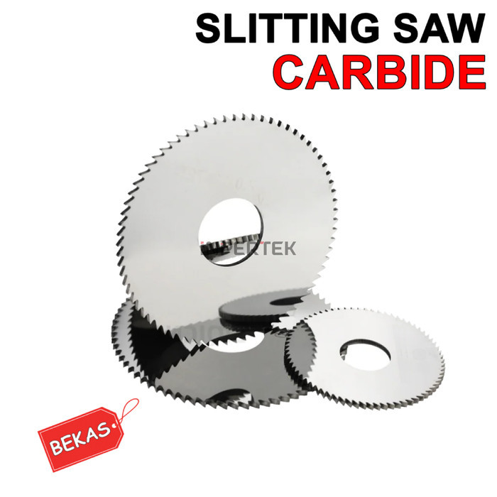 YM27 Slitting Saw 100X7X25.4 Sliting Carbide Bekas 100 X 7 mm Mata Circular Blade 100mm Cutter Milli