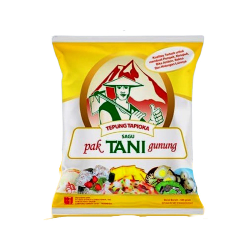 

Cap Pak Tani Gunung Tepung Tapioka 500gr