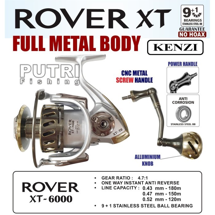 REEL KENZI ROVER XT 6000