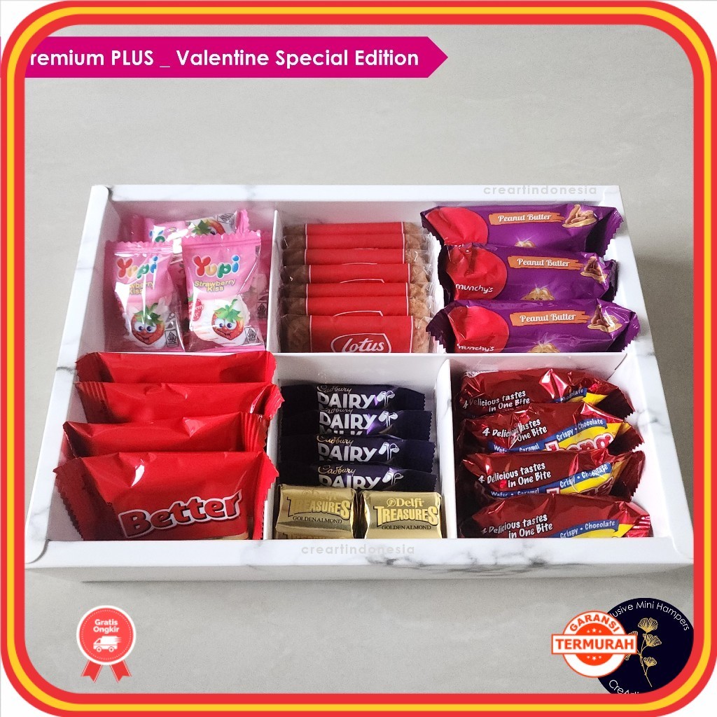 

Hampers Murah Anniversary Wedding Keren Unik Lucu / NEW!!! Hampers Valentine _ Premium PLUS Series