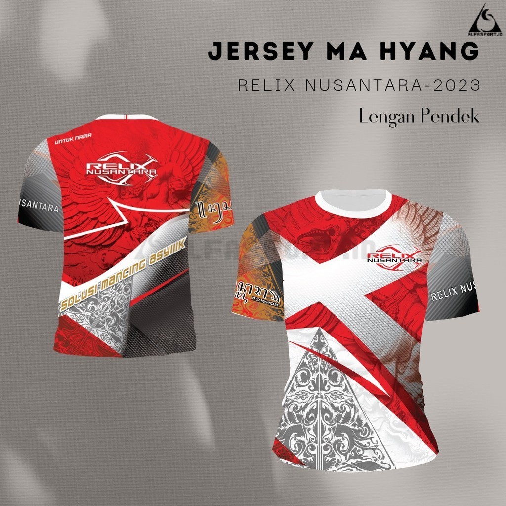 AlfaSport.Id Jersey Relix Nusantara Ma Hyang Kaos Mancing Lengan Panjang Pendek S-2XL - AS