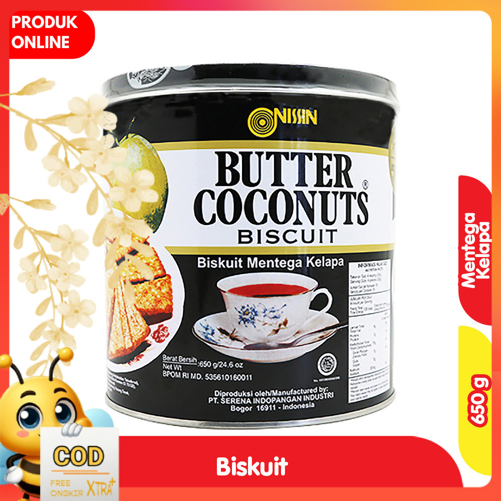 

Nissin Biskuit Mentega Kelapa Kaleng 650 g