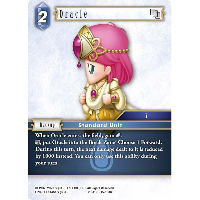 Final Fantasy TCG Oracle 20-119 C