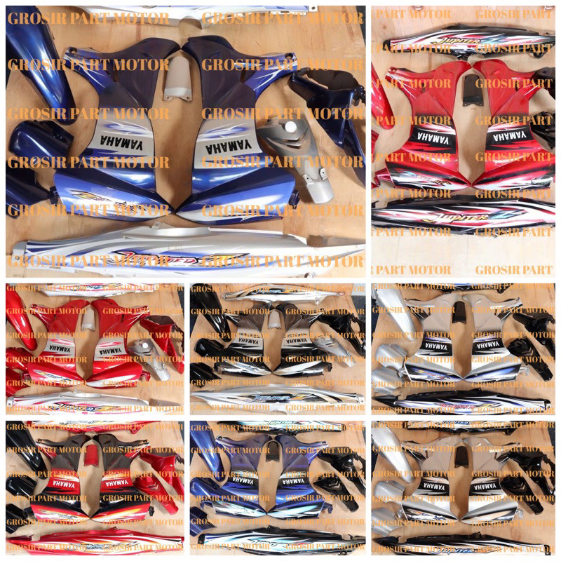 (COD) Cover Body Jupiter Z New Burhan 2007 Full Set Halus Bodi Jupiter Z Burhan Body Jupiter Z New