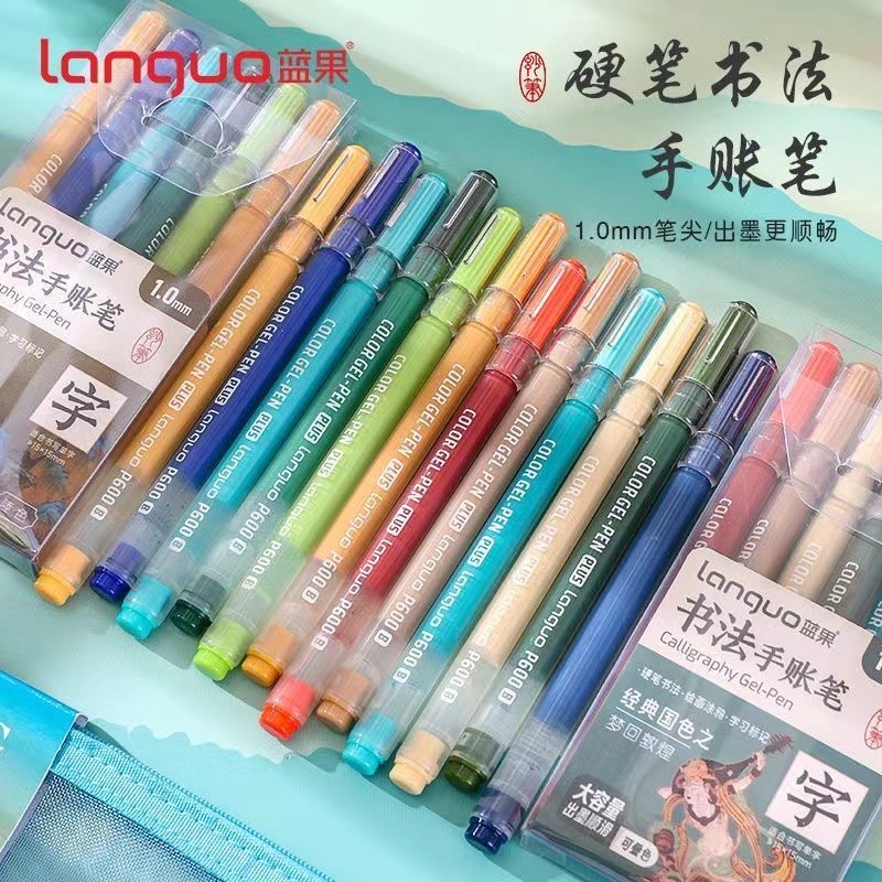 

Aesthetic stationery Highlighters school supplies back to school acsesories Color markers gel pen art supplies drawing pens