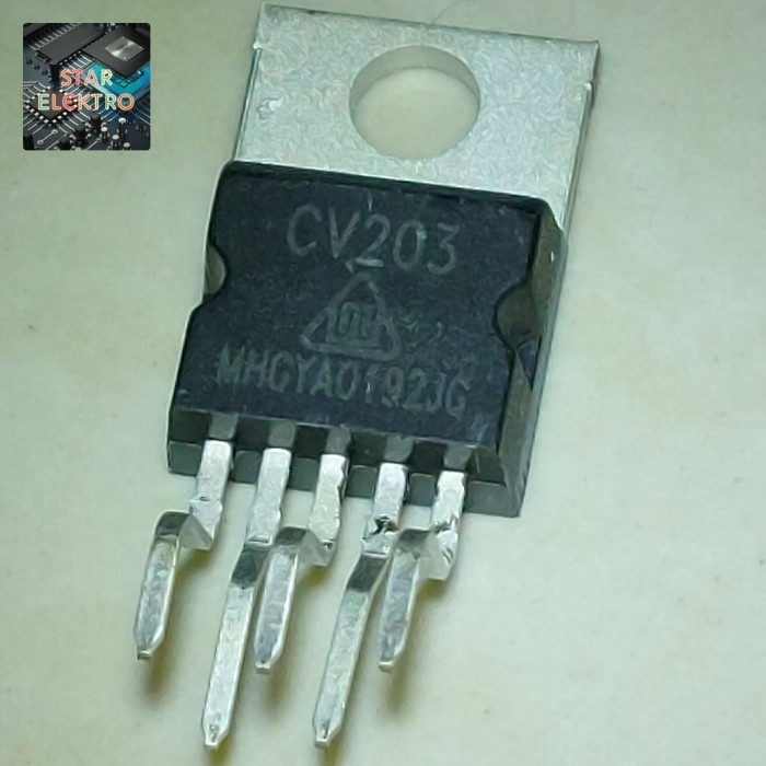 DnG27 CV203 To-220-5 CV203CZ HuaJing IC Amplifier 10W CV 203 CRT TV Audio