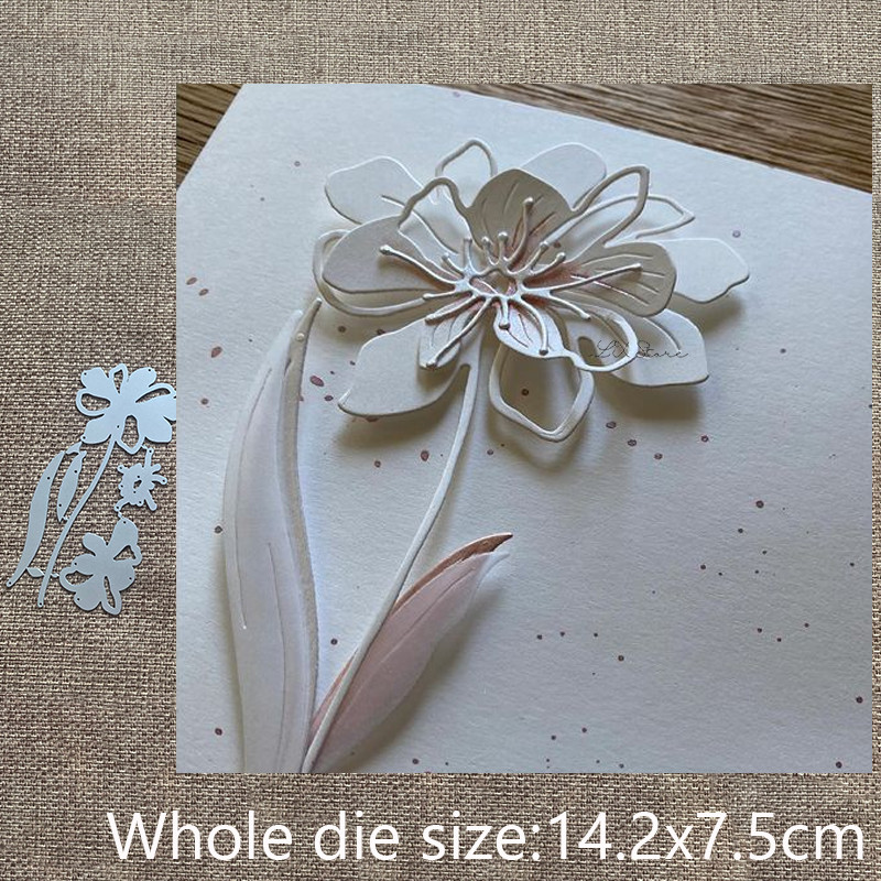

XLDesign Craft Metal Cutting Dies stencil mold flowers decoration scrapbook Album Paper Card Craft Embossing die cuts