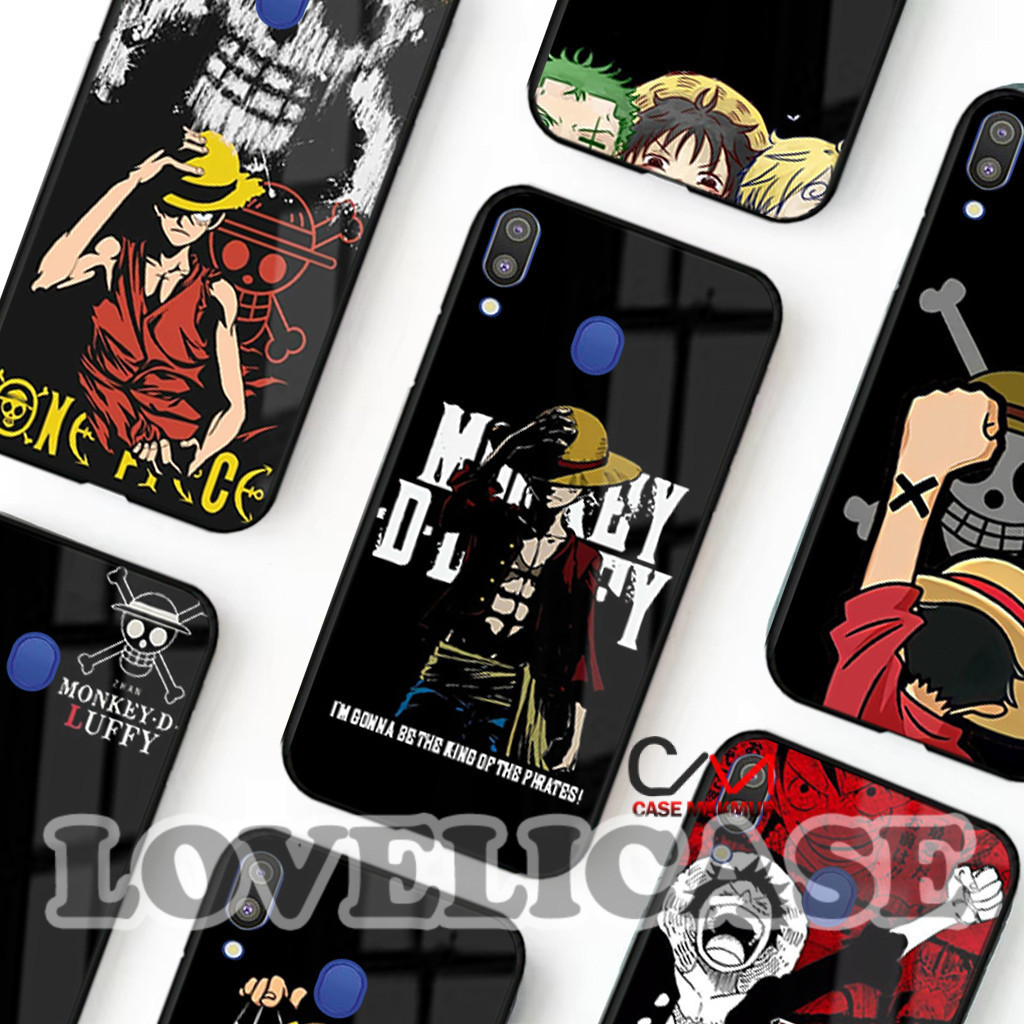 Case Samsung M20 M30s M21 M31 - Casing Motif Anime One Piece - 2D - Keras - Pelindung Hp - Kesing