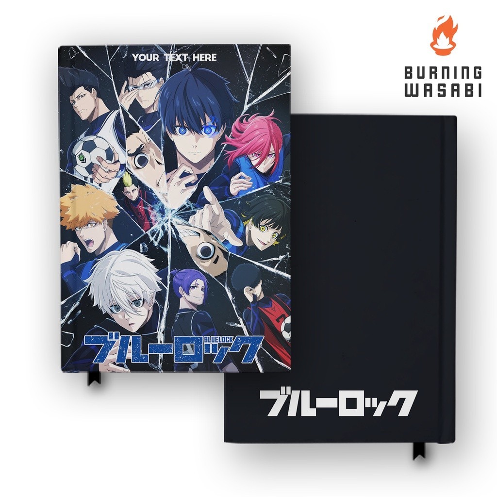 

Notebook Buku Blue Lock 2 Anime Hardcover Agenda Custom Nama Diary Jurnal Agenda A5 A6