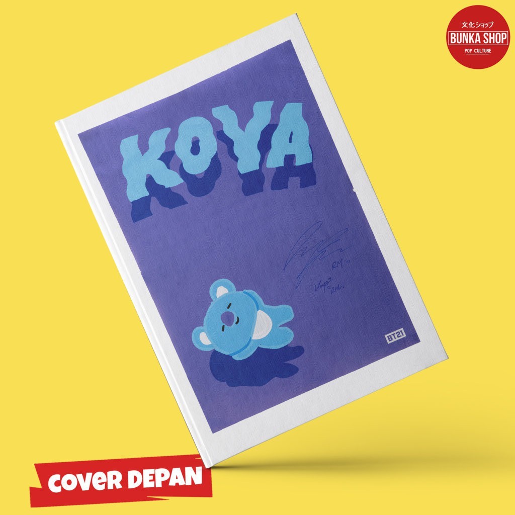 

Note Book Hardcover Musik Korea Kpop BT21 Koya Ukuran A5 Buku Tulis Catatan Murah Agenda Planner Jurnal Notebook Gift Couple