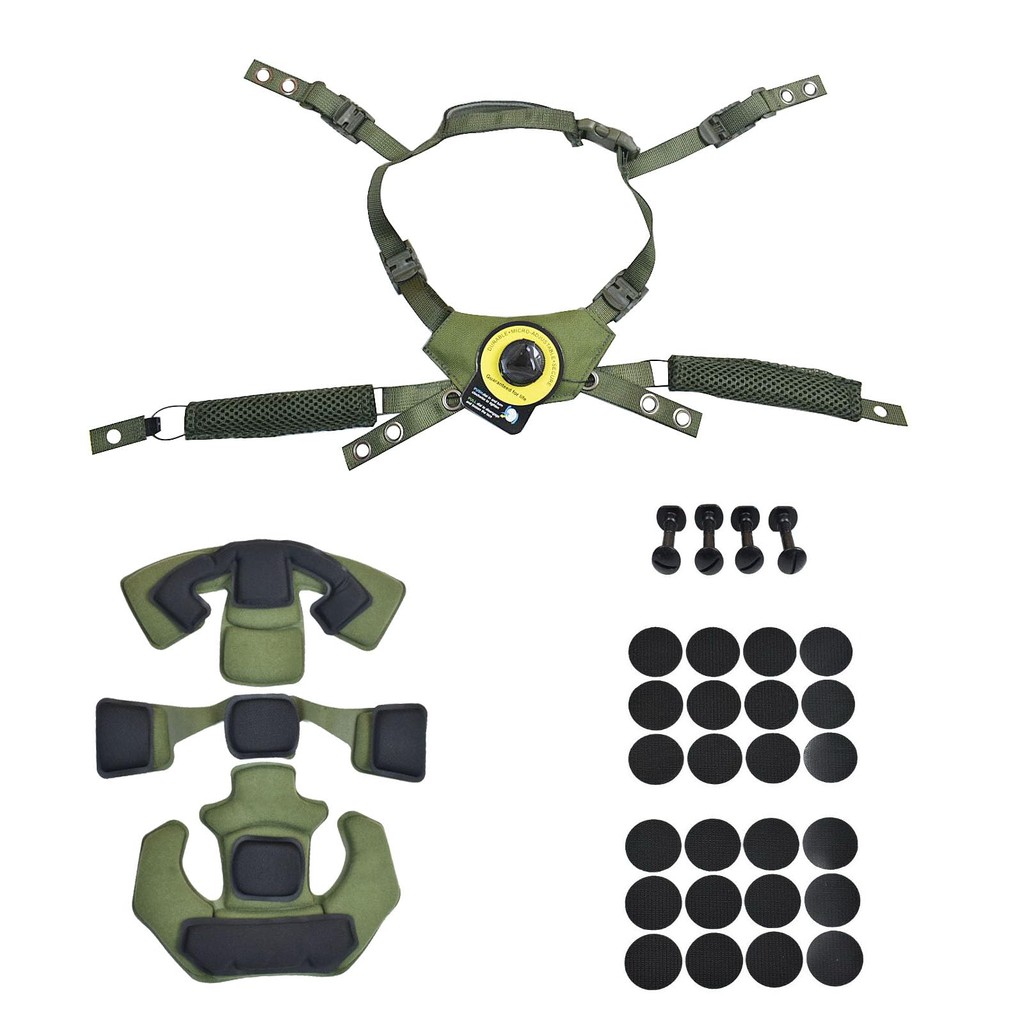 BOOIU Wendy Helmet Dial Suspension System Chin Strap Tactical Airsoft Helmet Chin Strap Hunting Expl
