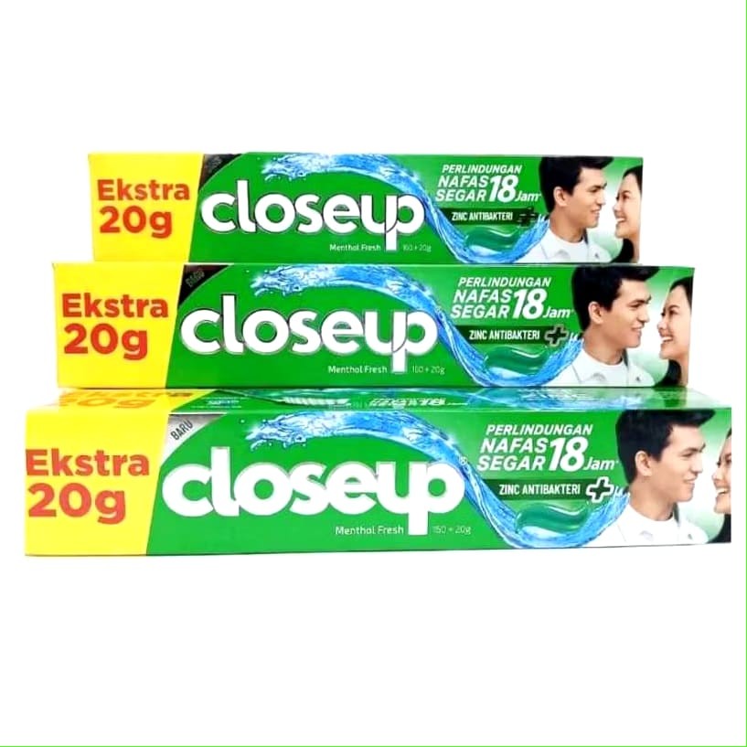 CLOSE UP Everfresh Pasta Gigi Odol 160 gr Extra 20 gr Anti Bacterial