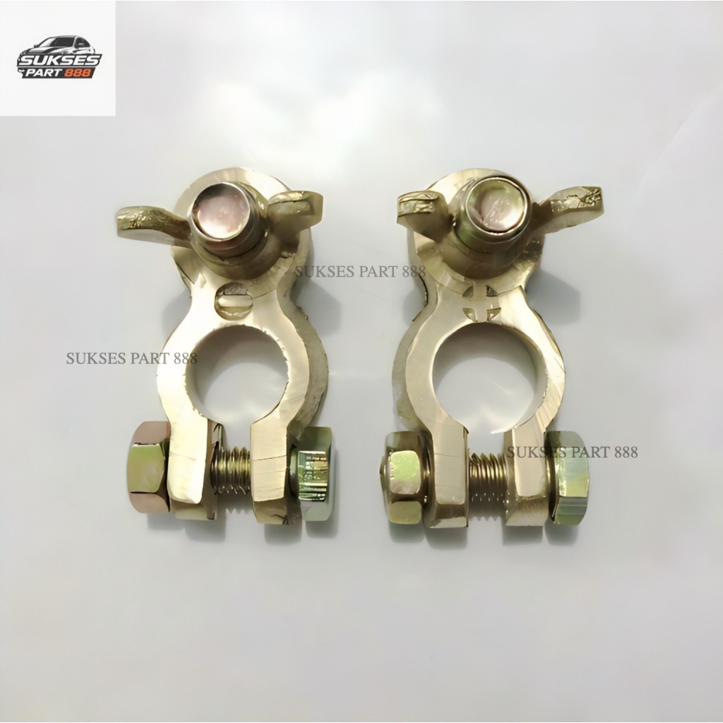 Klem Kepala Aki Accu Mobil N40 NS40 Kuningan Timah