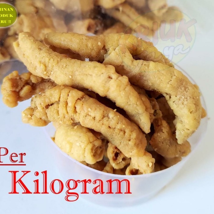 

AZ Keripik USUS AYAM KRISPY / USUS AYAM / USUS TEPUNG ( 1 KG )