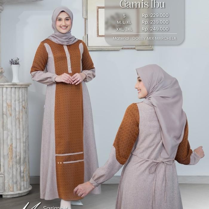 Rauna terbaru 2024 Masimo Terracotta baju couple keluarga lebaran 2024 baju couple keluarga lebaran 