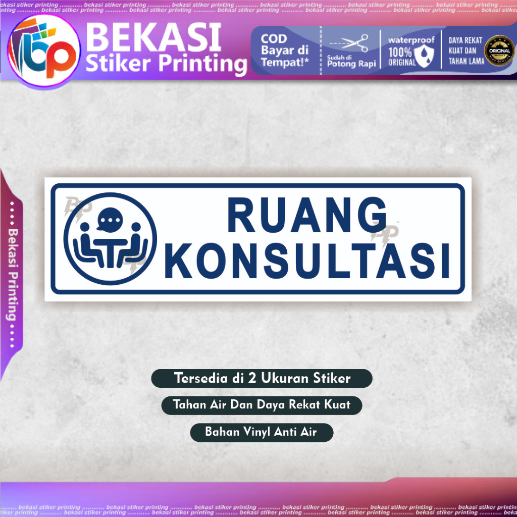 

Stiker Ruang Konsultasi Stiker Rumah Sakit Stiker Konsultasi Stiker Puskesmas Stiker Klinik