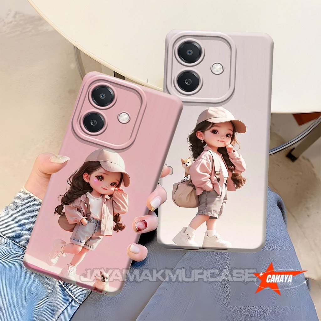 Softcase Realme Note 60X 2025 / NOTE 60 2024. TERBARU Case Cewek - Casing Realme Note 60x - Aestheti