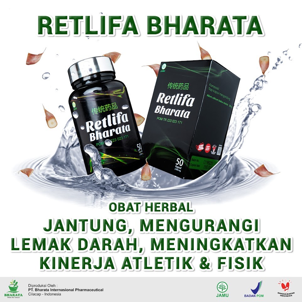 Obat Jantung Koroner - Obat Gagal jantung Obat Jantung Bocor RETLIFA BHARATA 100% ORIGINAL