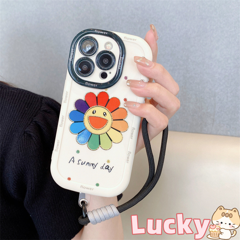 case OPPO Bunga-bunga yang indah Casing ponsel cocok untuk OPPO A15 A16 A17 A53 A54 A55 A57 A58 Case