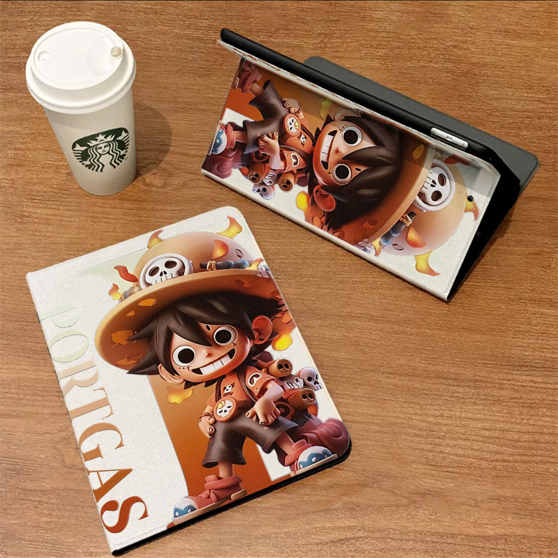 Luffy One Piece Lucu Case tablet iPad Mini 4 Mini 5 7,9”Mini 6 Mini 7 8,3” Air 1 2 9,7”4 5 10,9" Pro