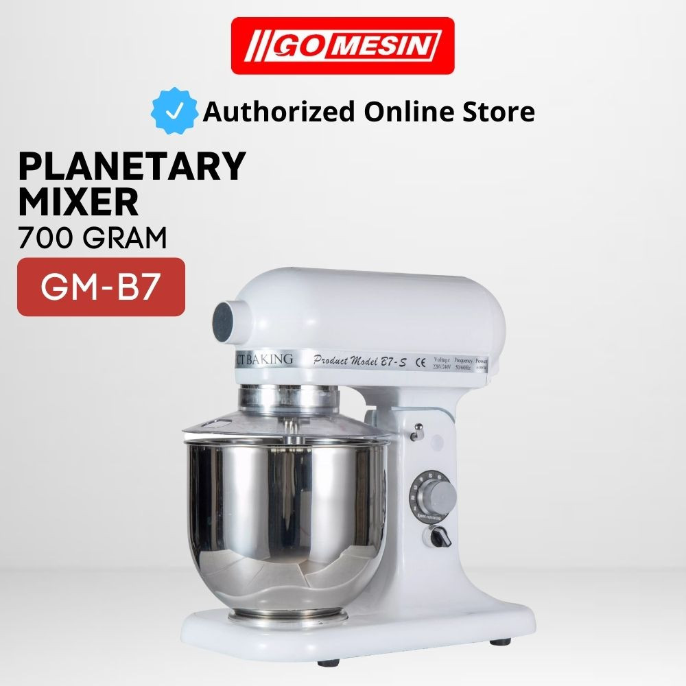 Mixer GOMESIN GM-B7 Mixer Kue Roti Stand Mixer Planetary 7 Liter Original
