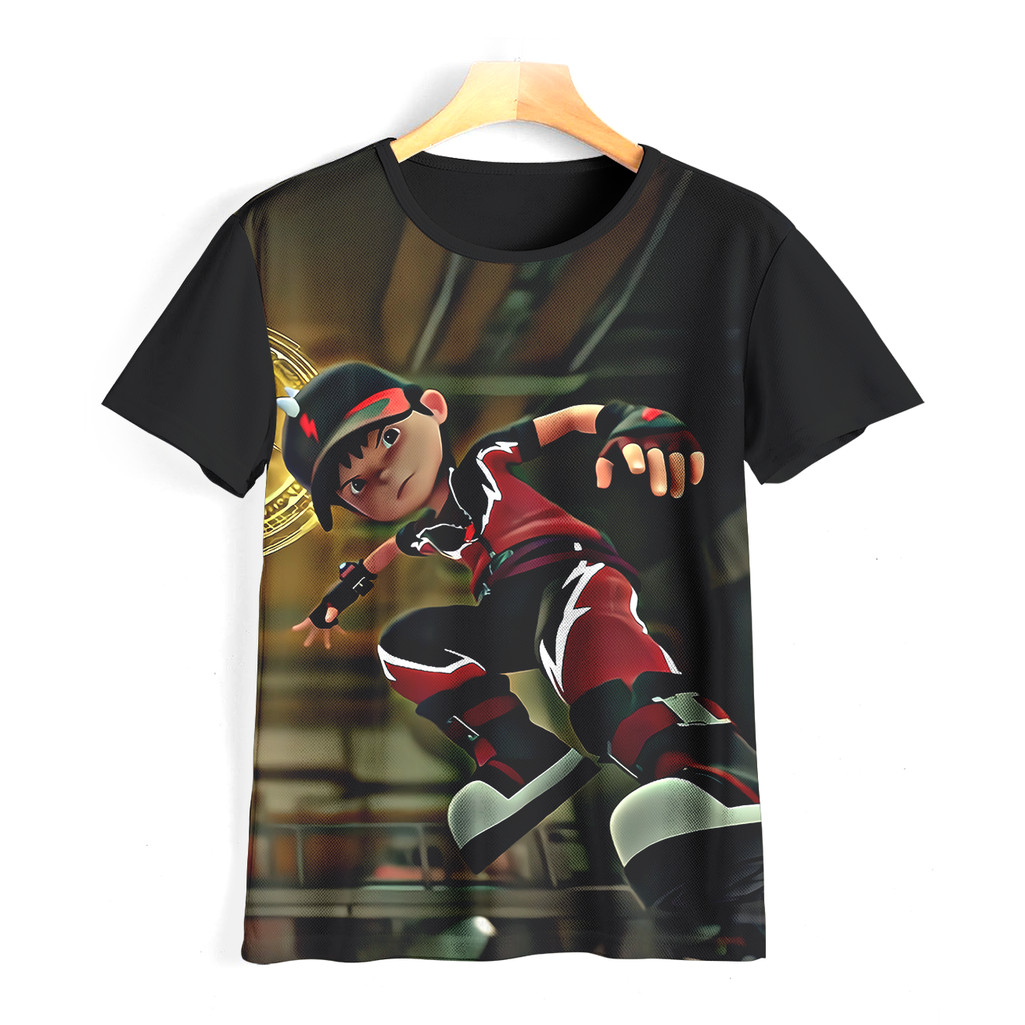 Kaos Boboiboy Keren dan Adem | Kaos Boboiboy Anak & Dewasa | 0004BBY