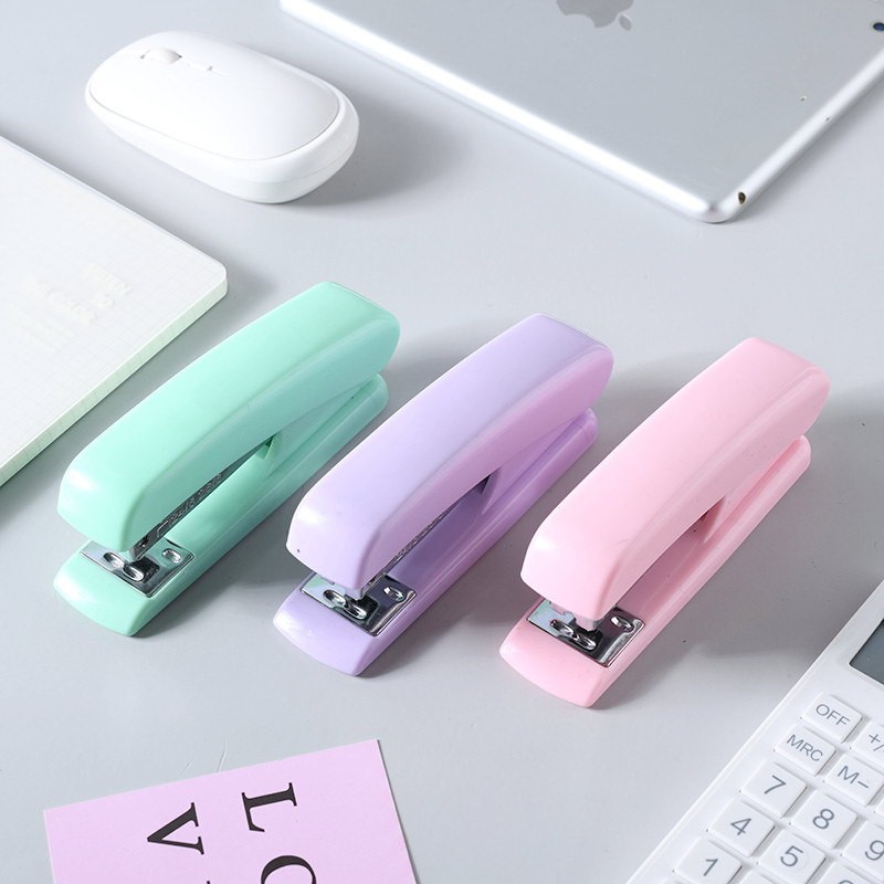 

No. 12 Stapler Small Fresh and Labor-saving Stapler Student Office Multi-function Medium Binding Machine