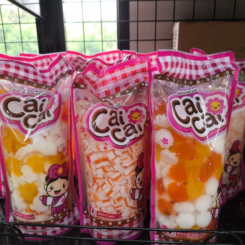 

JELLY CAI CAI ALL VARIAN RASA / RASA LECI / RASA MELON / RASA STRAWBERRY / RASA PANDAN