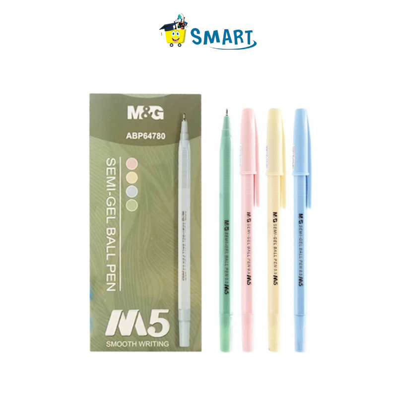 

(1PAK ISI 12PCS) M&G BALLPOINT M5 ABP64780 0,5mm BLACK