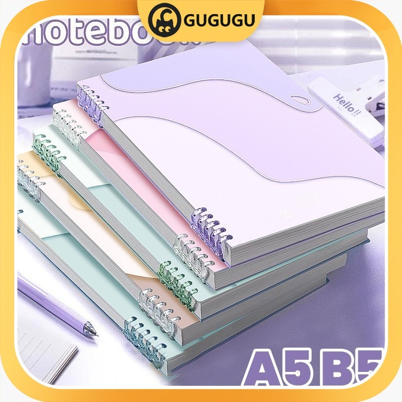 

Ready--Tulis Sekolah Lucu Buku Notebook Aesthetic/A5 B5 Notebook Buku Binder/ Binder Derajat Notebook/Korea Lucu Menebal Buku Notebook
