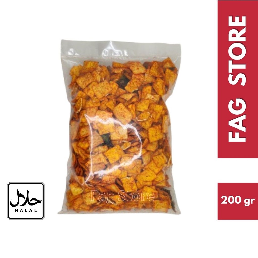 

krupuk kentang rasa pedas daun jeruk 200gr