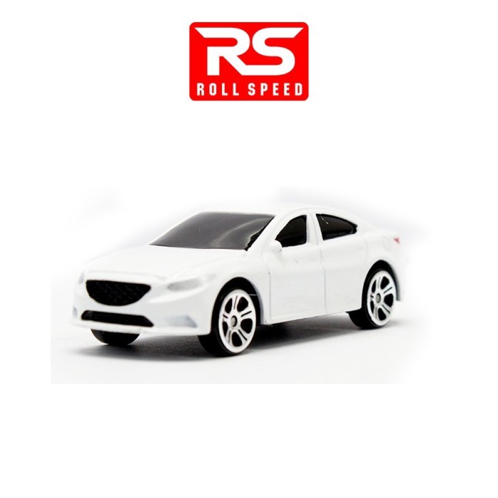 Diecast Metal 1:64 RS Roll Speed Mazda Putih