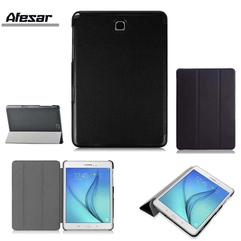 Smart Cover For Samsung Galaxy Tab A  SM-T350 T355C P350 P355C Leather Case With Magnetic Closured