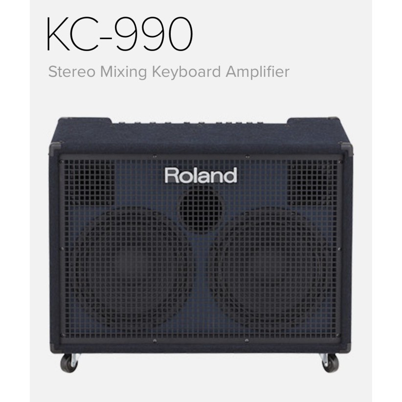 Roland KC990 KC 990 - 320W 2x12" Keyboard Amplifier Garansi Resmi