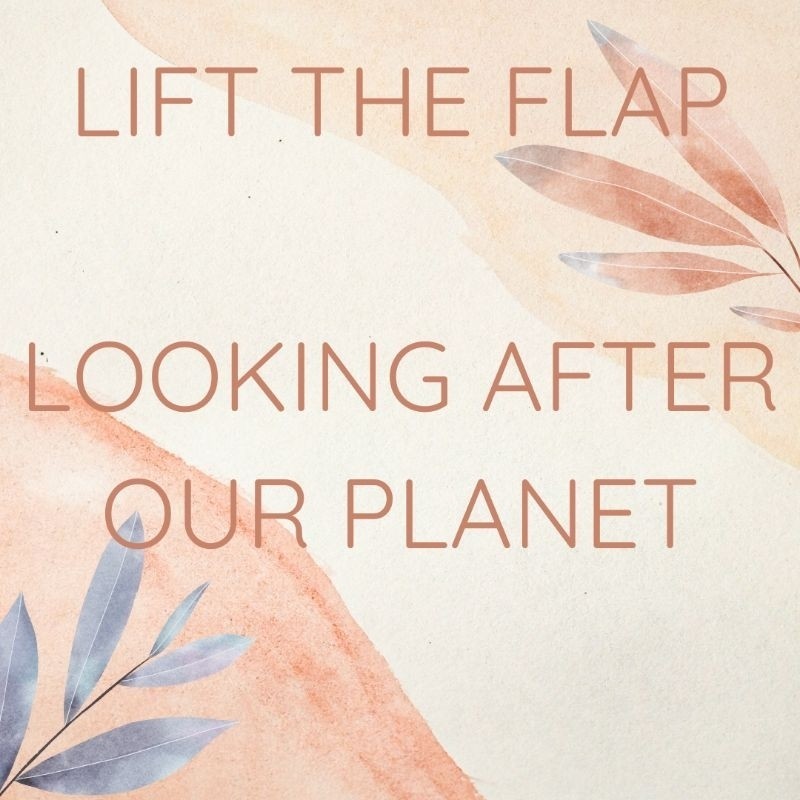 [GS]  Looking After Our Planet Lift the Flap LTF Boardbook Buku Edukasi Anak Tentang Pentingnya Menj