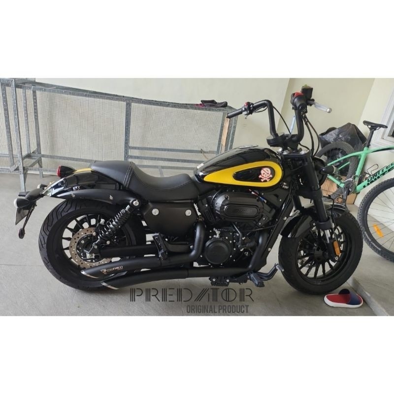 knalpot keeway benda v252c - knalpot benelli keeway benda v252c