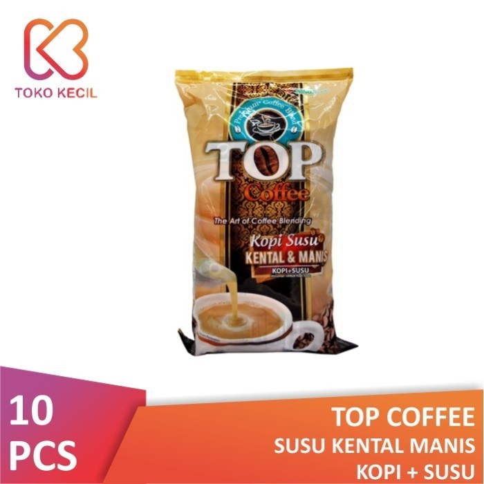 

Top Coffee Susu Kental Manis 30gr (Isi 10 Pcs)