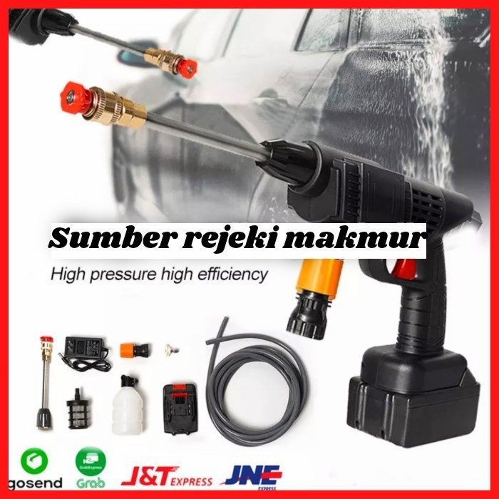 Airplus 48VF Cordless Jet Cleaner Mesin Cuci Motor Mobil AC Baterai
