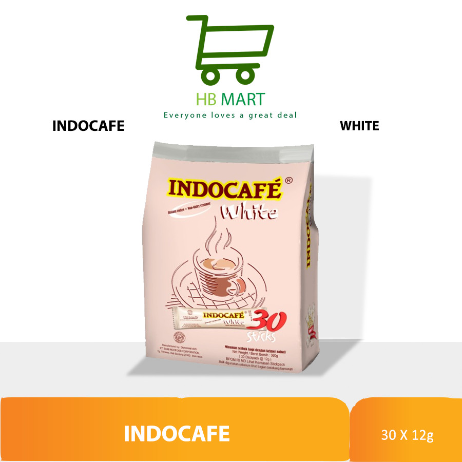 

INDOCAFE WHITE BAG 30'S x 12GR